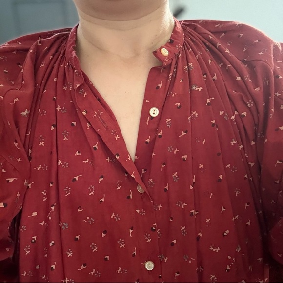 Christy Dawn red print axi dress size S - Picture 14 of 16